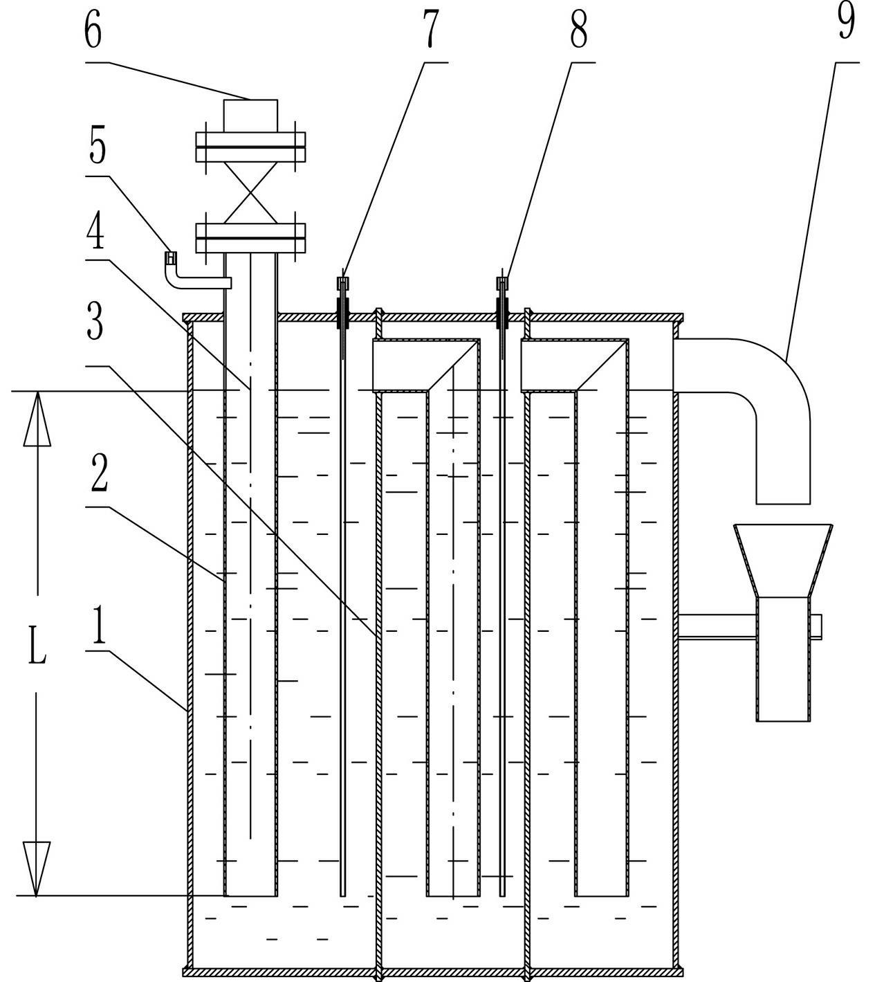 煤气管道排水器结构图图片