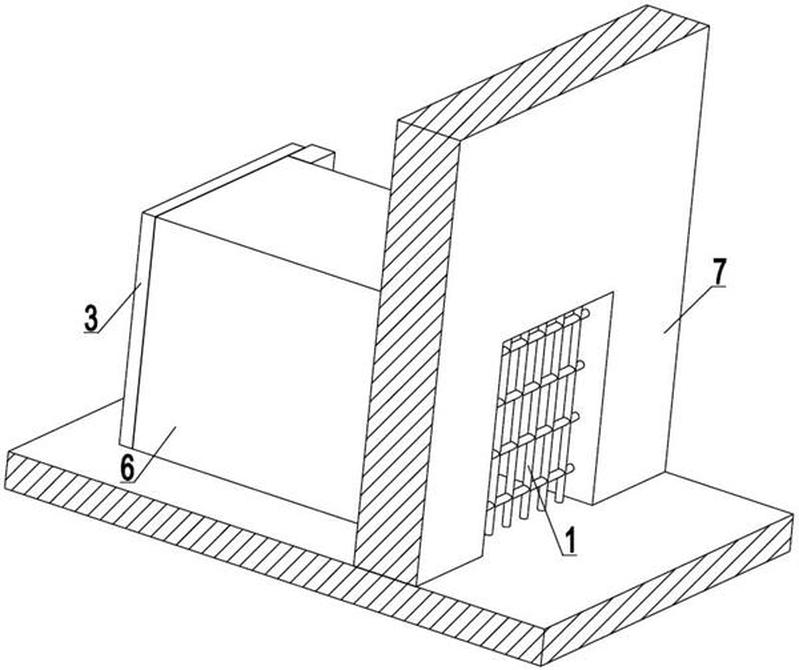 抗冲击并防毒气的人防门,所述人防门设置在人防工程的进出口的门洞处