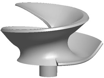 一种单叶片螺旋离心叶轮-爱企查