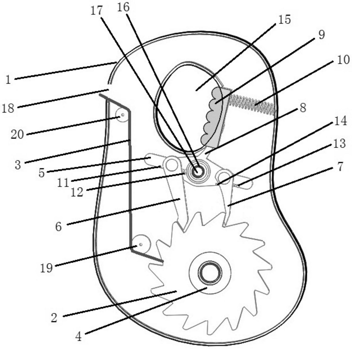 一种单手收绳的牵狗器-爱企查