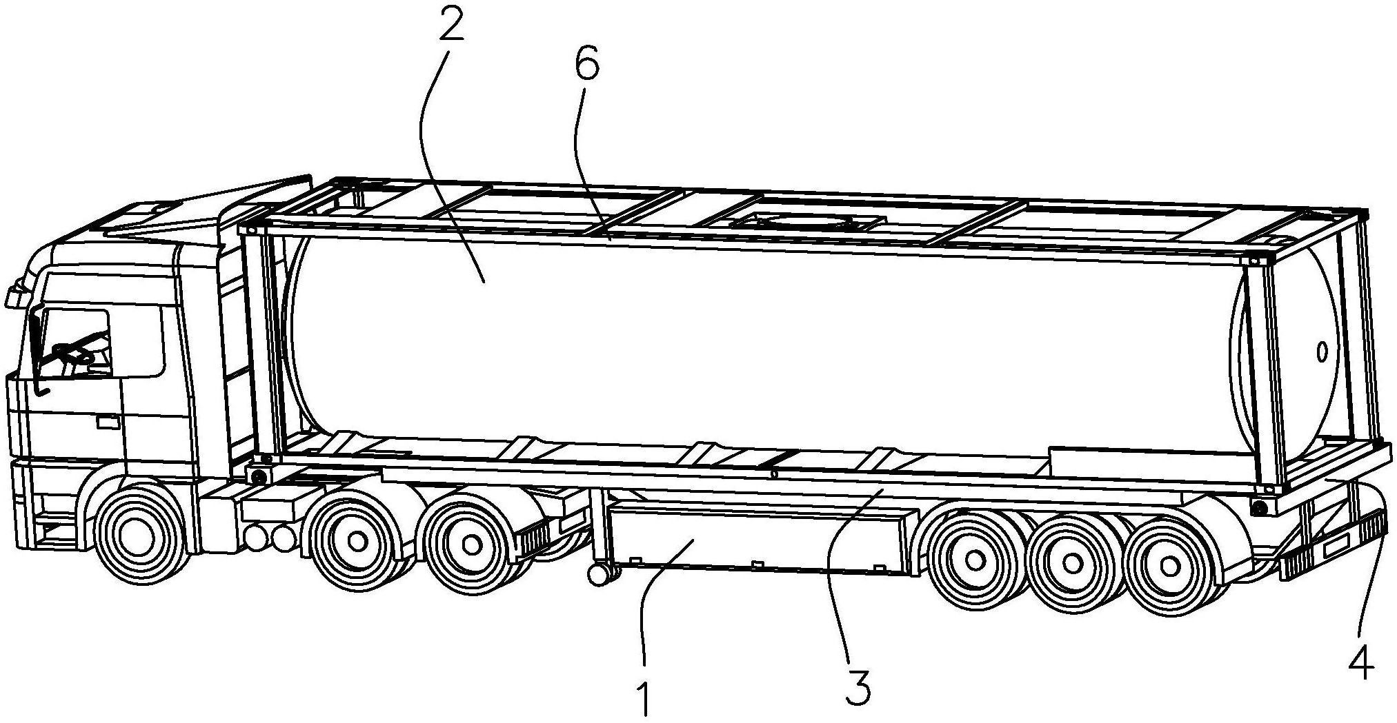 罐体可拆式危化品运输车-爱企查