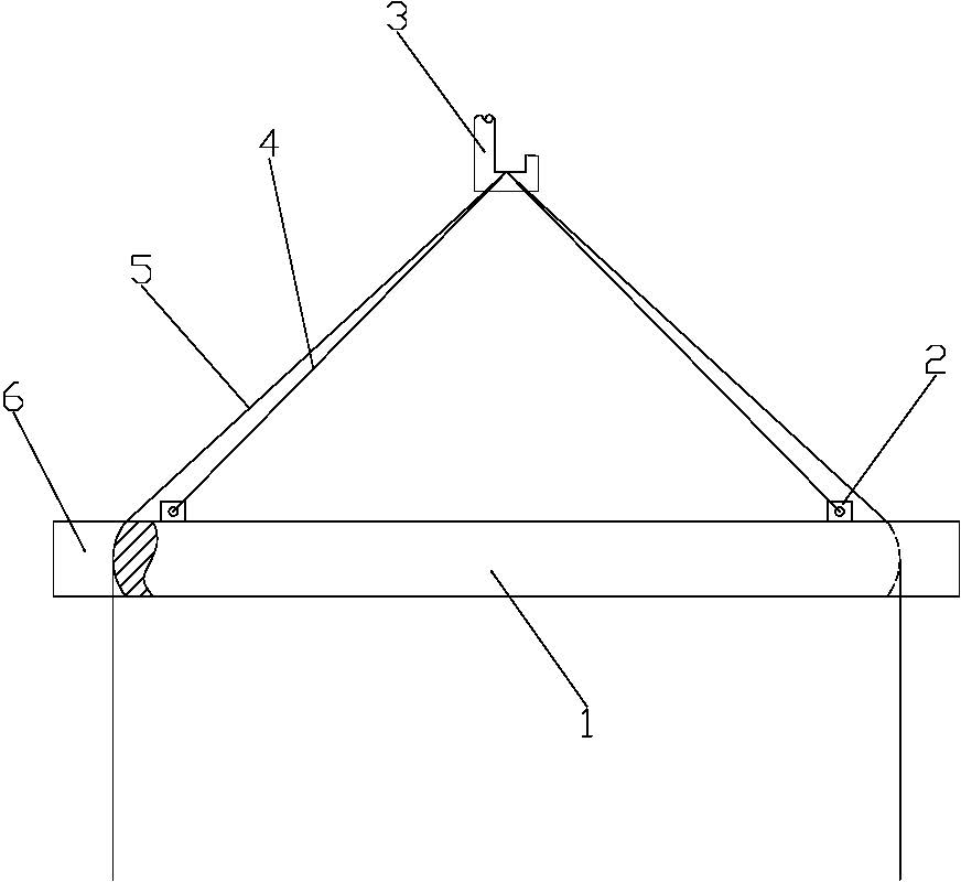 包括平衡梁主体,所述平衡梁主体的两端分别设有钢丝绳导向防脱结构