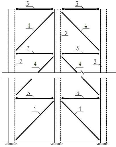 x一种屈曲约束支撑和普通支撑相组合的支撑结构体系-爱企查