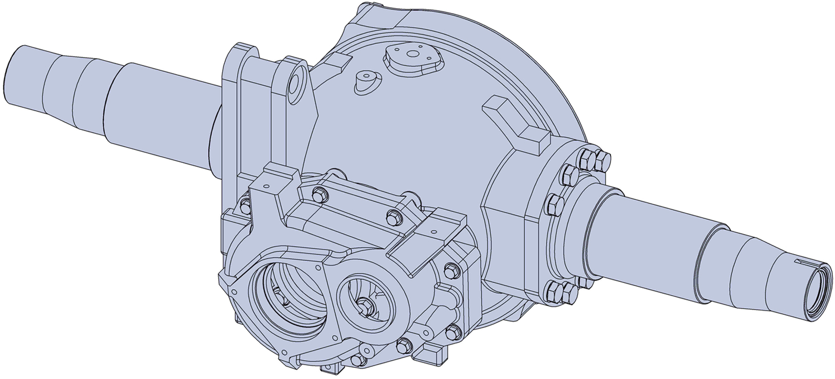 驱动桥桥壳(内燃叉车用)-爱企查