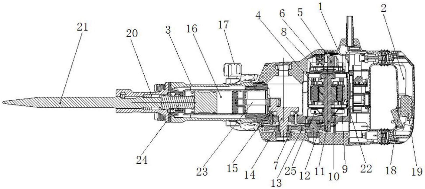 一种无刷电镐-爱企查