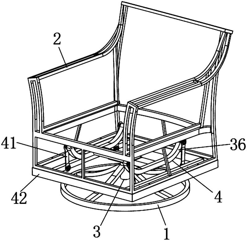 旋转飞椅的结构图图片
