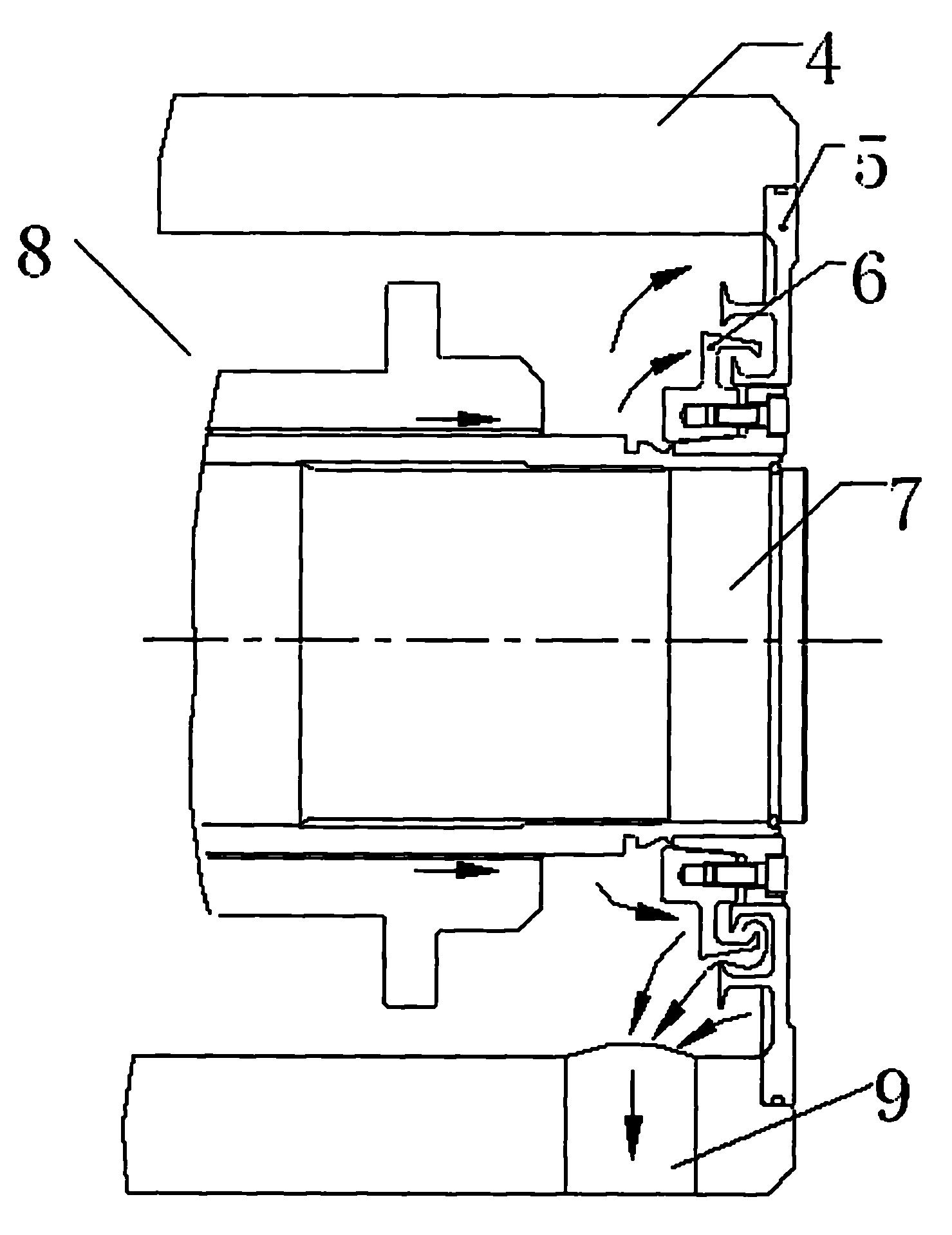 电站给水泵迷宫式水封环