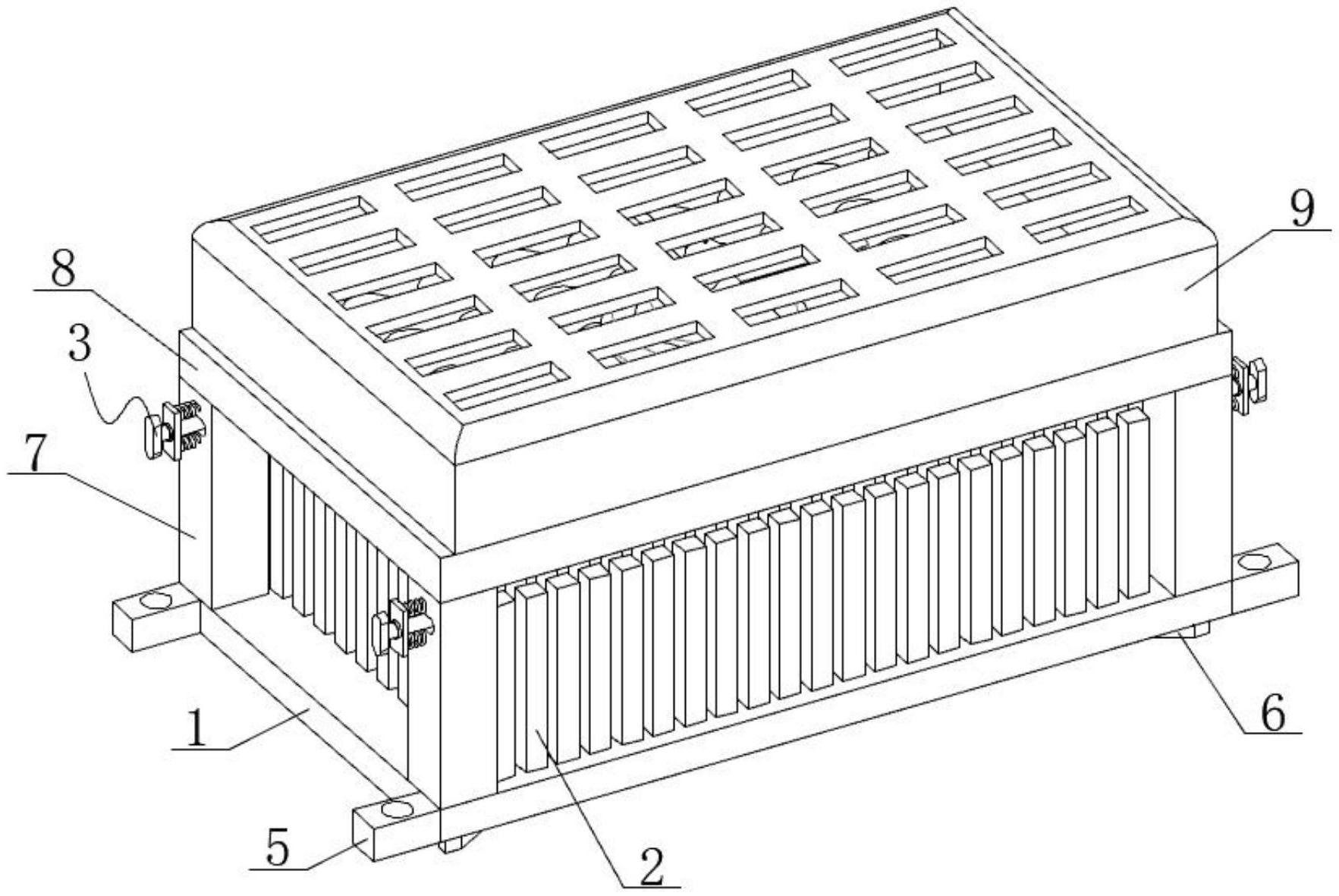 一种便于拆装散热的散热片-爱企查