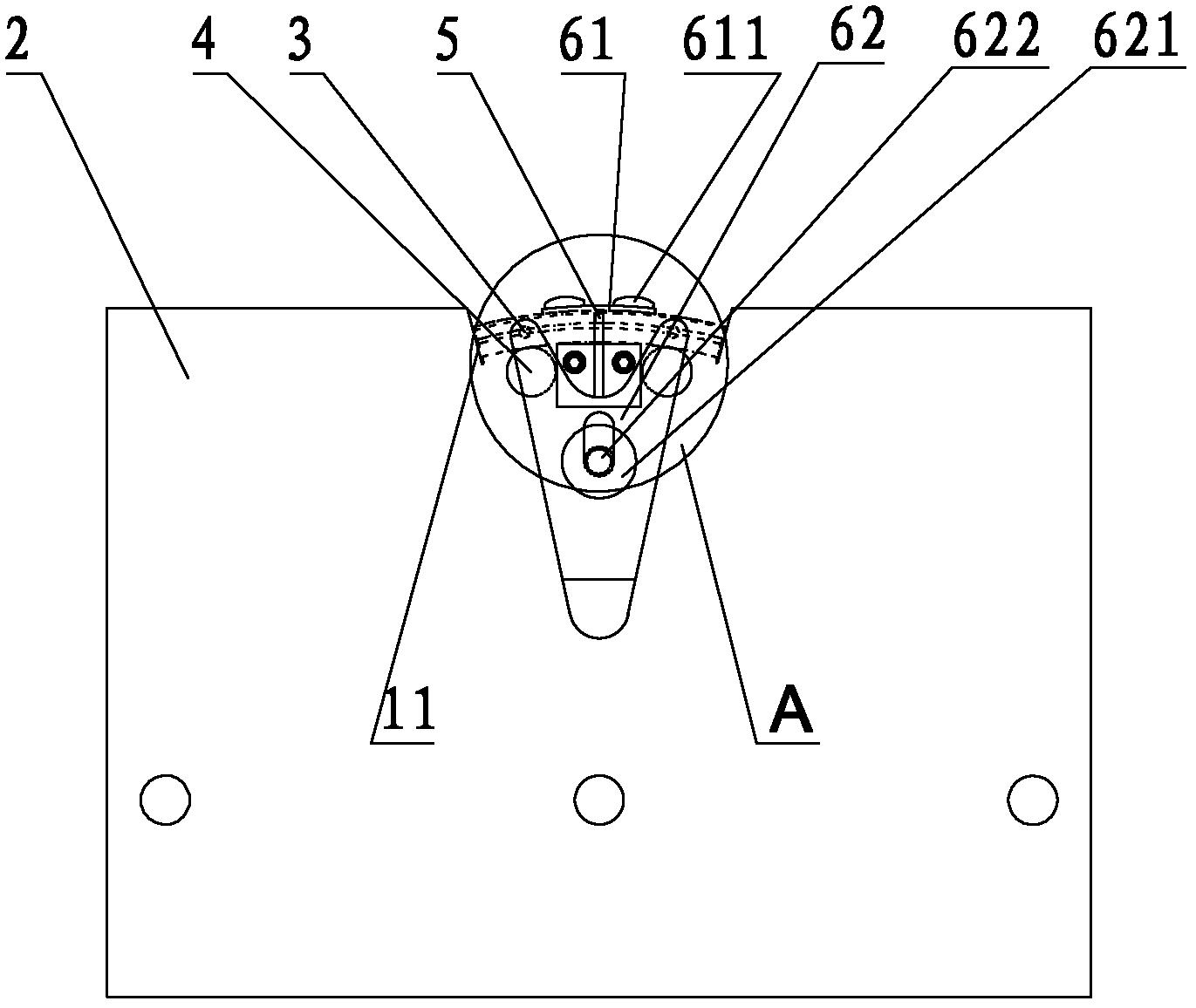 一种制动片线切割夹具-爱企查