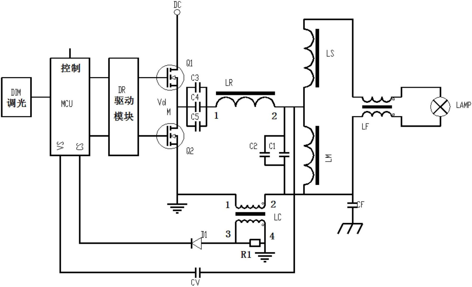 一种高压主频谐振电路-爱企查