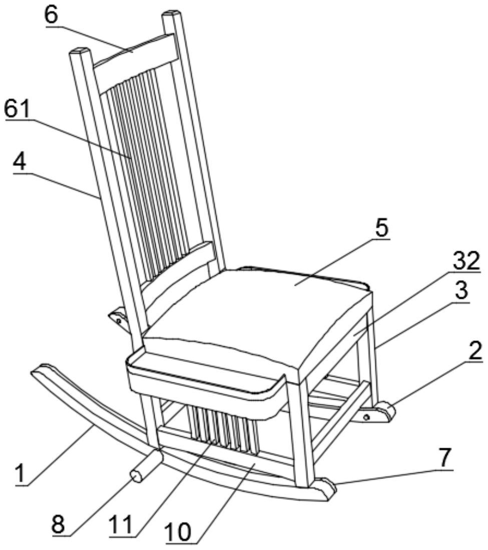 一种防倾倒摇椅-爱企查