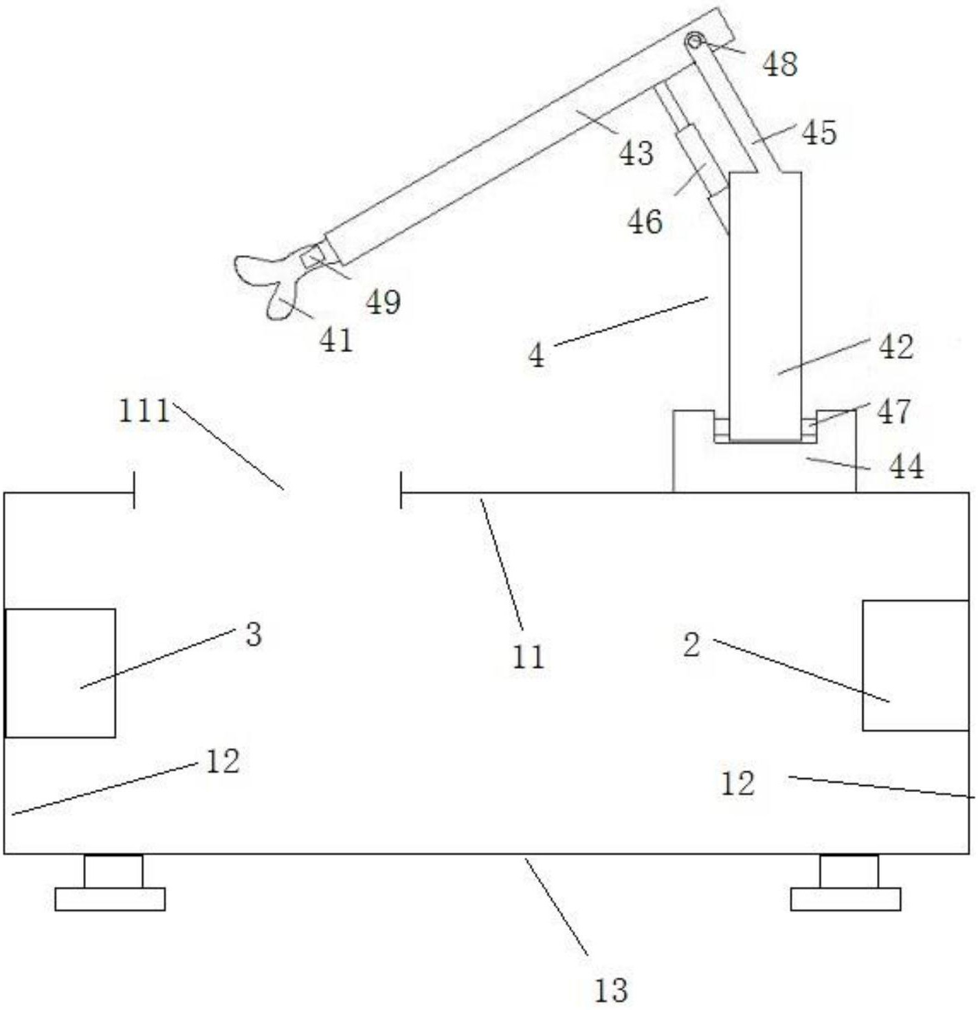 摘要附图摘要本实用新型公开了一种在线ct机,包括机架,x射线发射器,x
