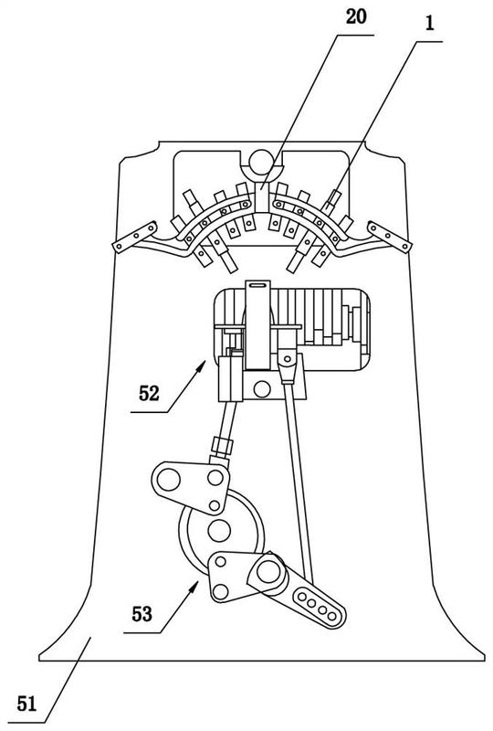 插针式贾卡梳栉以及使用该梳栉的提花机构和经编机-爱企查