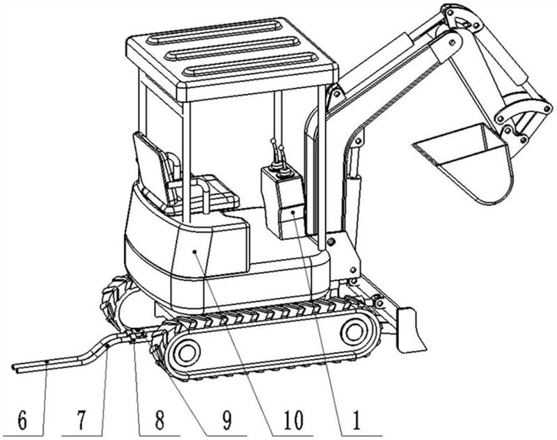 一种煤矿巷道用小型钩机-爱企查