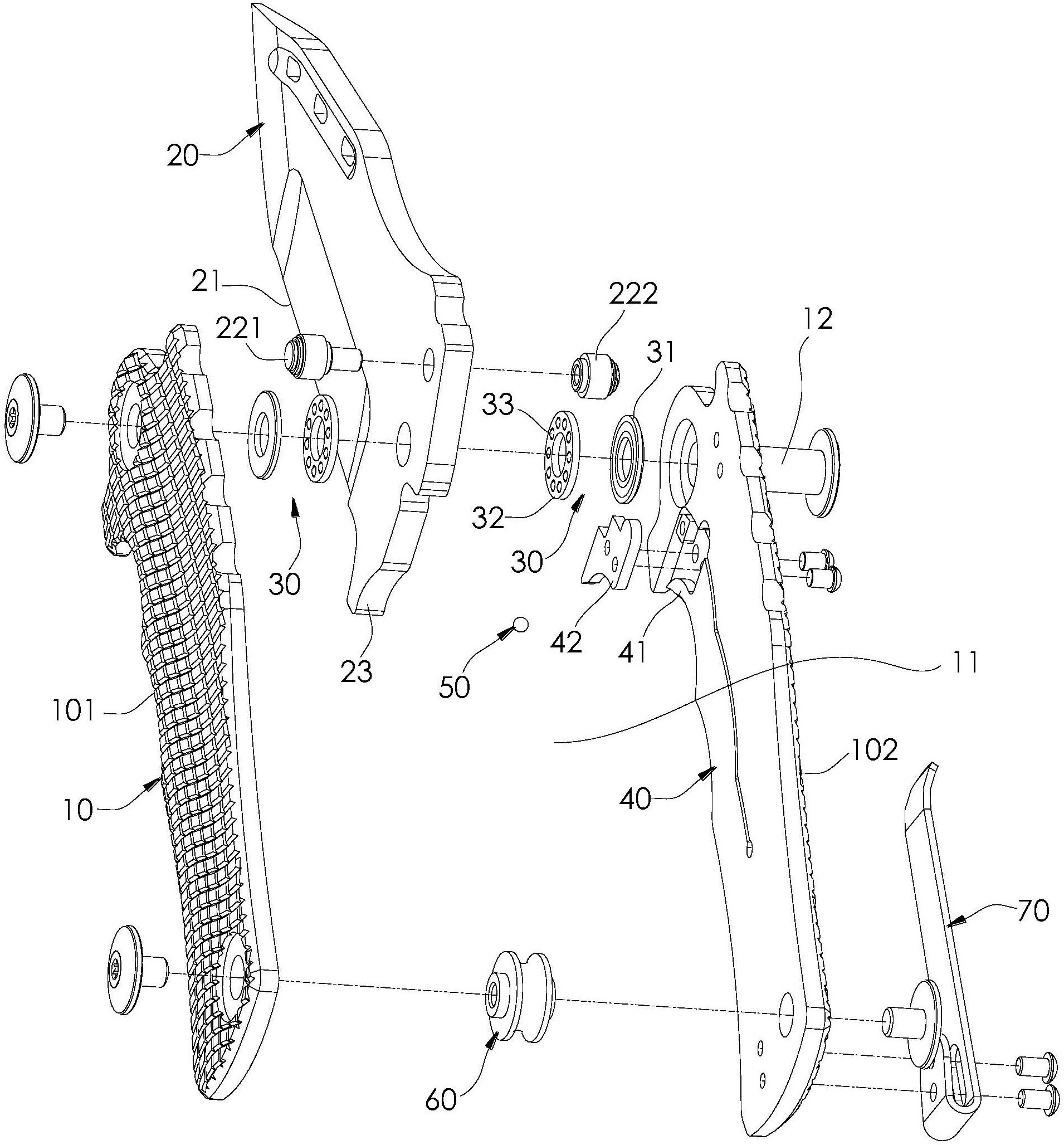 一种具有止位结构的折刀-爱企查