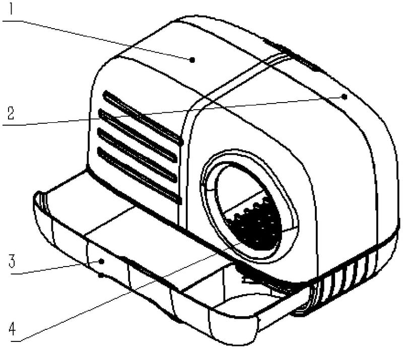 一种手动猫砂盆-爱企查