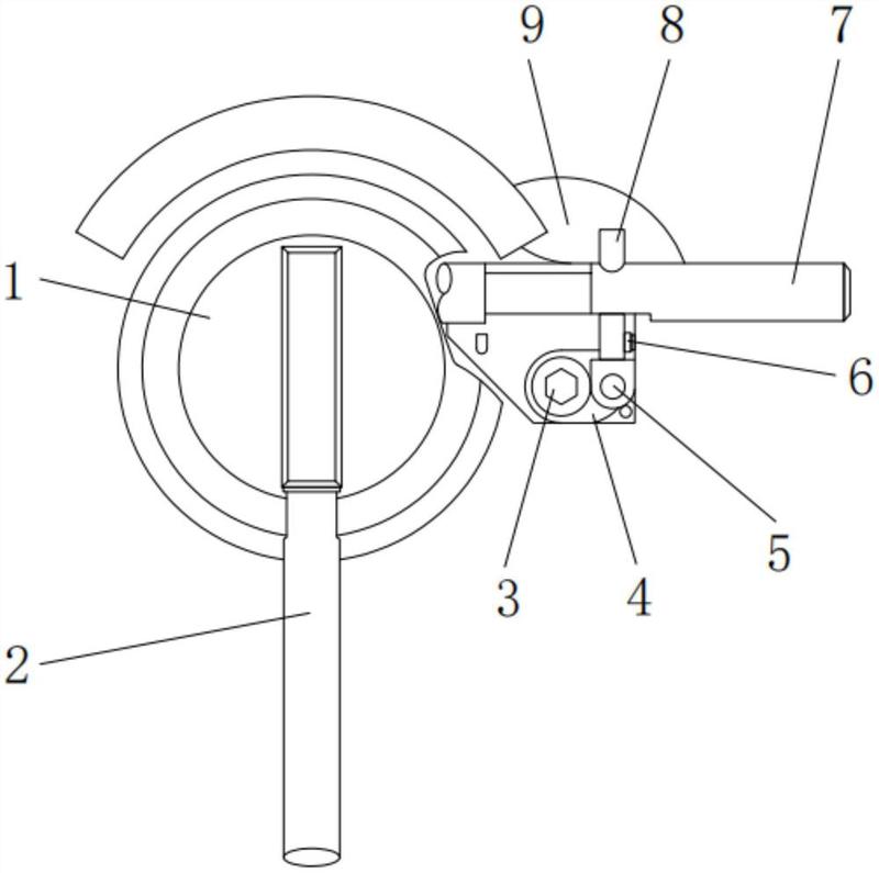 摘要附图摘要本实用新型公开了一种解锁装置,包括闭锁结构本体,状态
