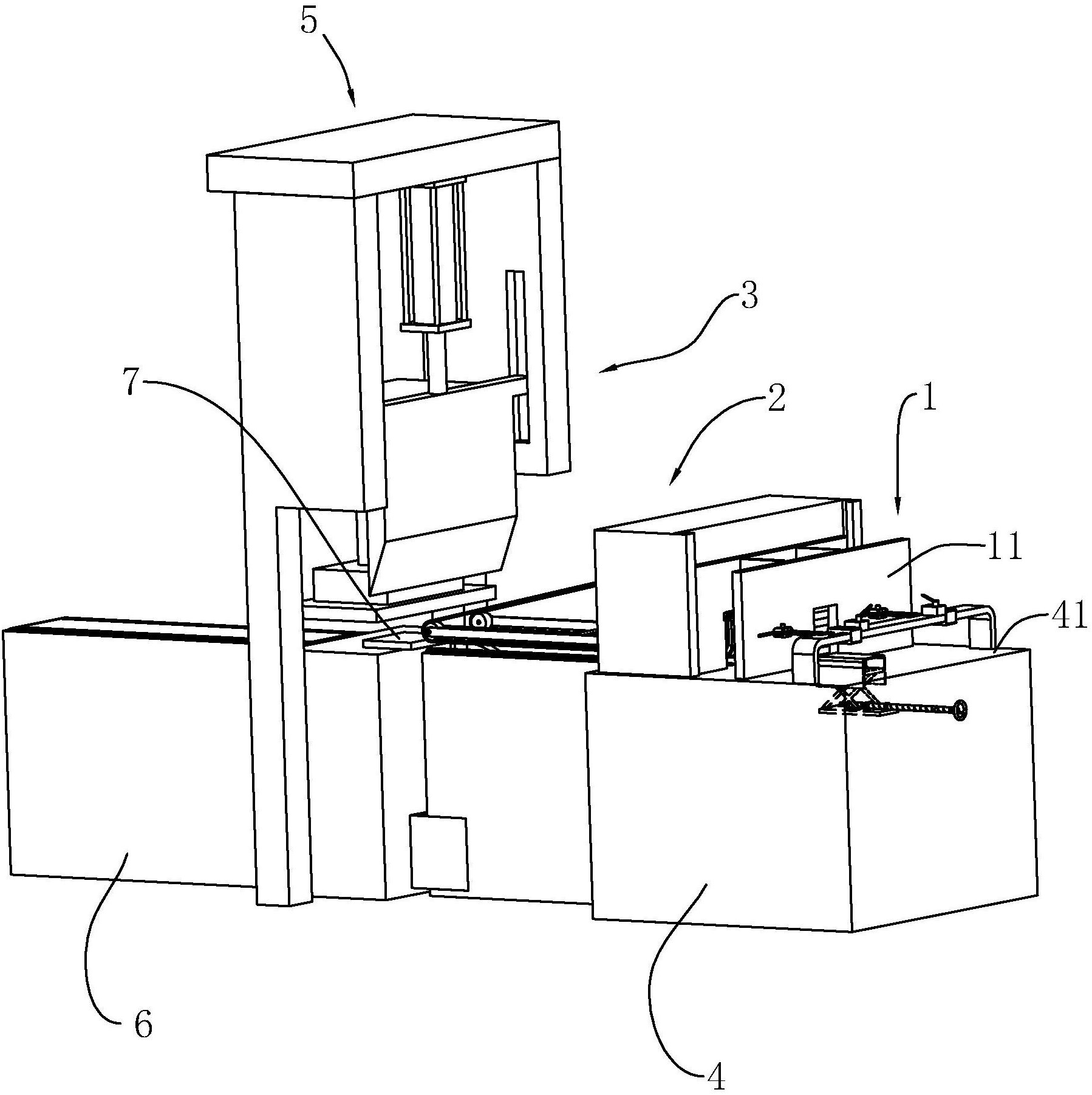 其技术方案要点是一种自动化书本切边机,包括上料机构,输送机构,切割