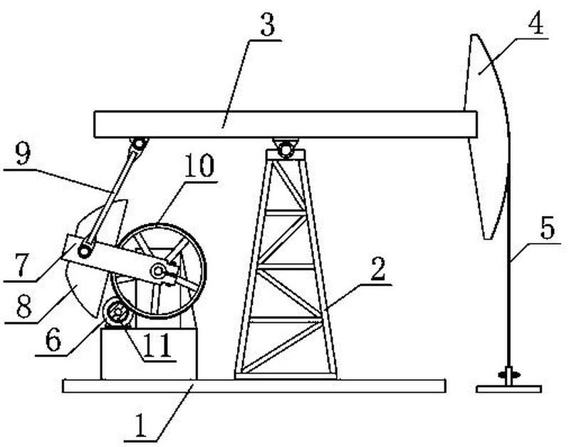 齿轮齿圈传动的游梁式抽油机-爱企查