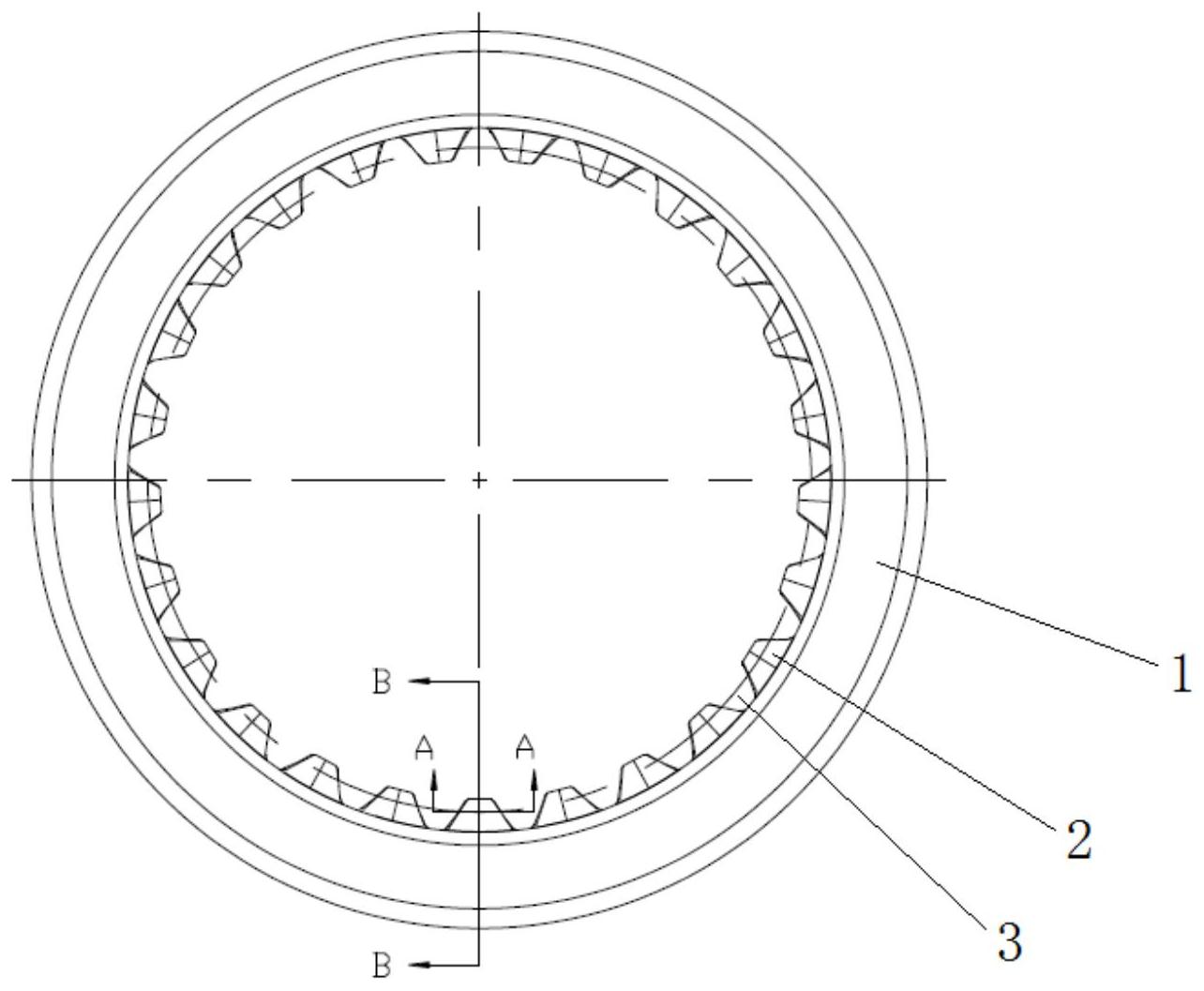 一种倒锥形式的变速器结合套-爱企查