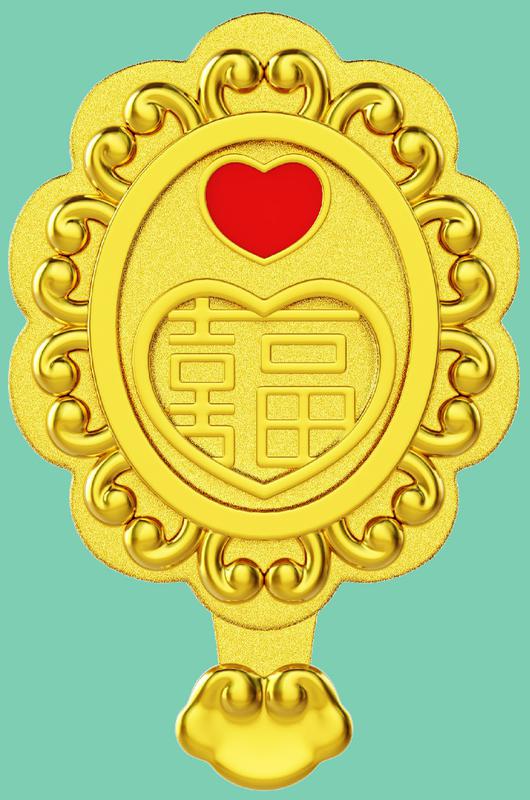 金条(婚庆九宝-如意喜镜)-爱企查