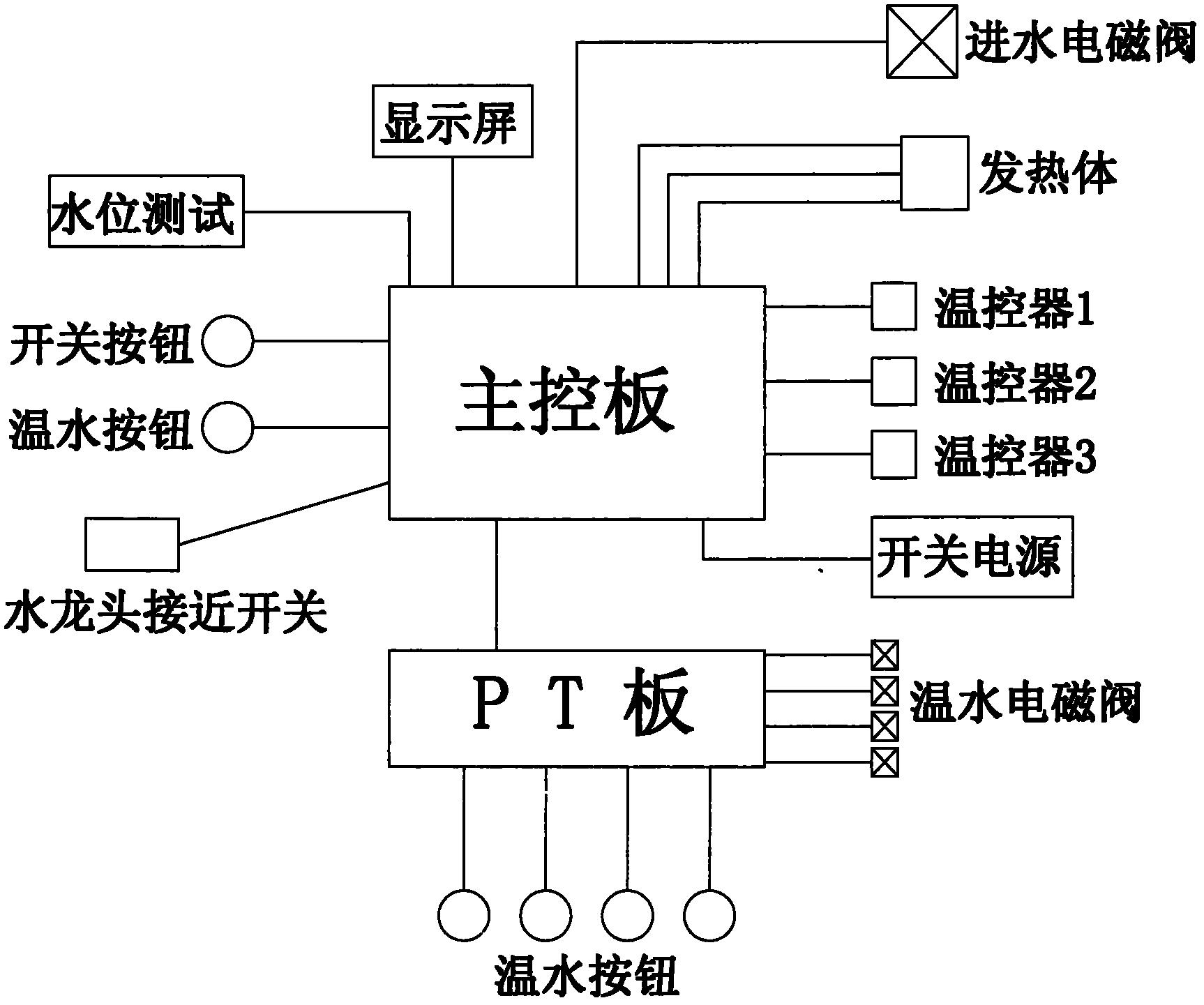 即热式饮水机电路图图片