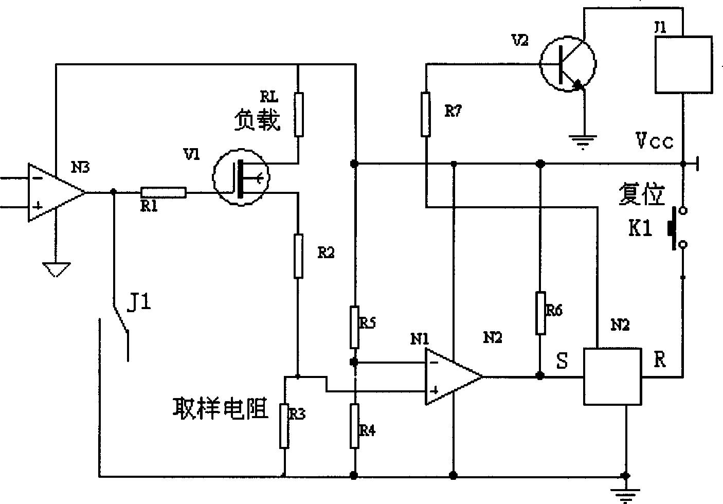 外接限流电路图图片