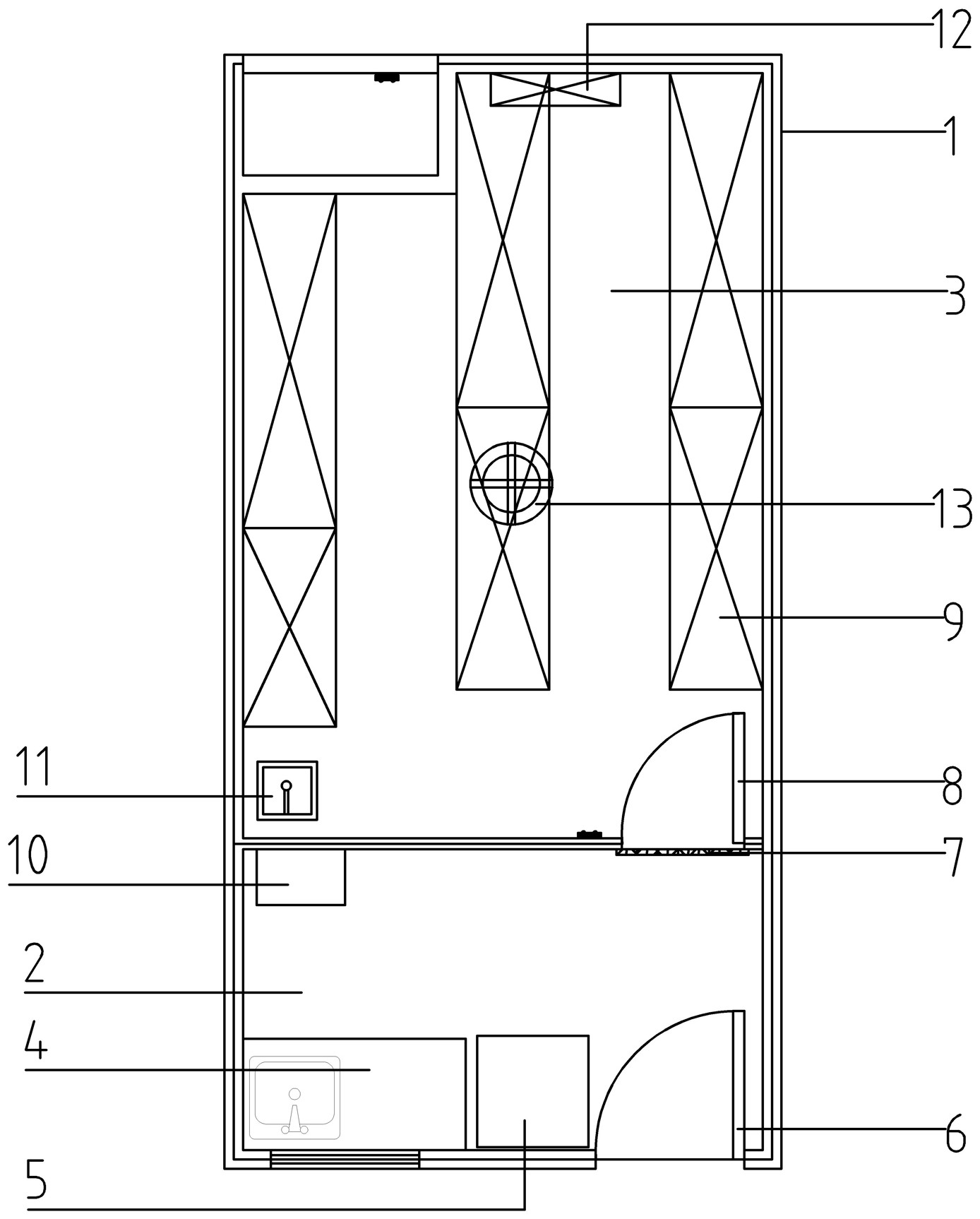 一种基座可调平集装箱标养室-爱企查