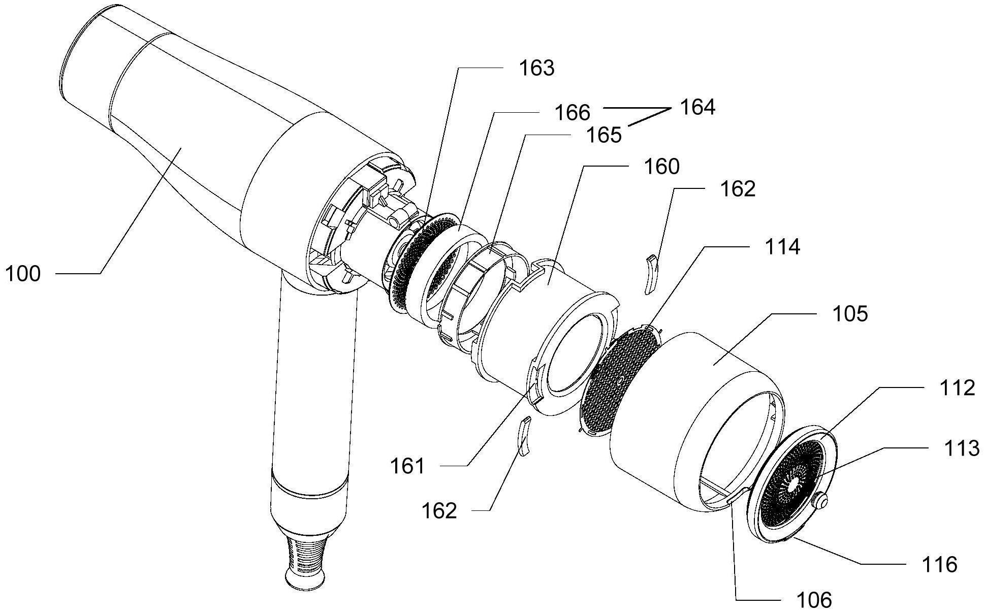 闪格吹风机结构图图片