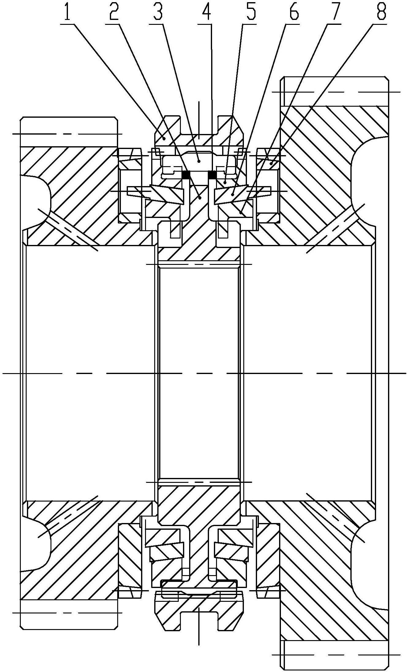 一种短行程双锥面锁环式同步器