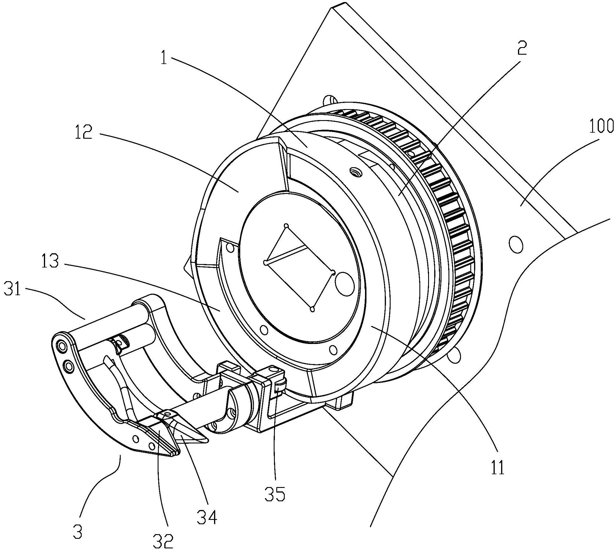 一种旋转开合夹持装置-爱企查