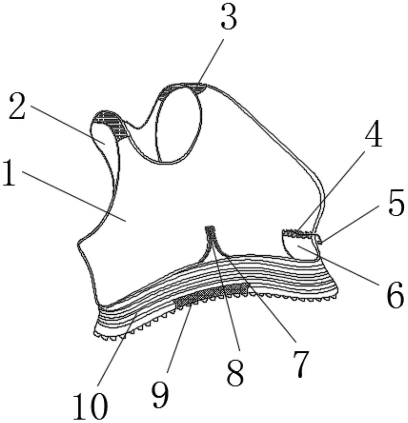 所述内衣本体的底端外壁均缝接有松紧带