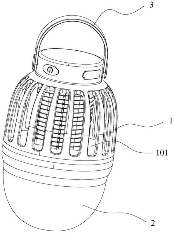 一种便携式灭蚊灯-爱企查