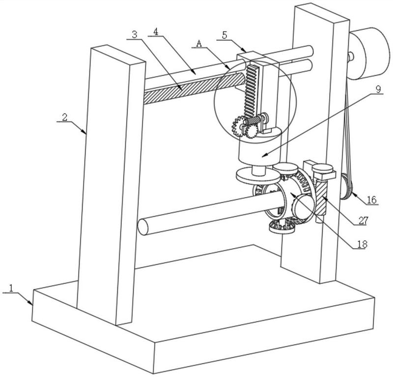 用于棒材修磨的悬挂式打磨装置-爱企查