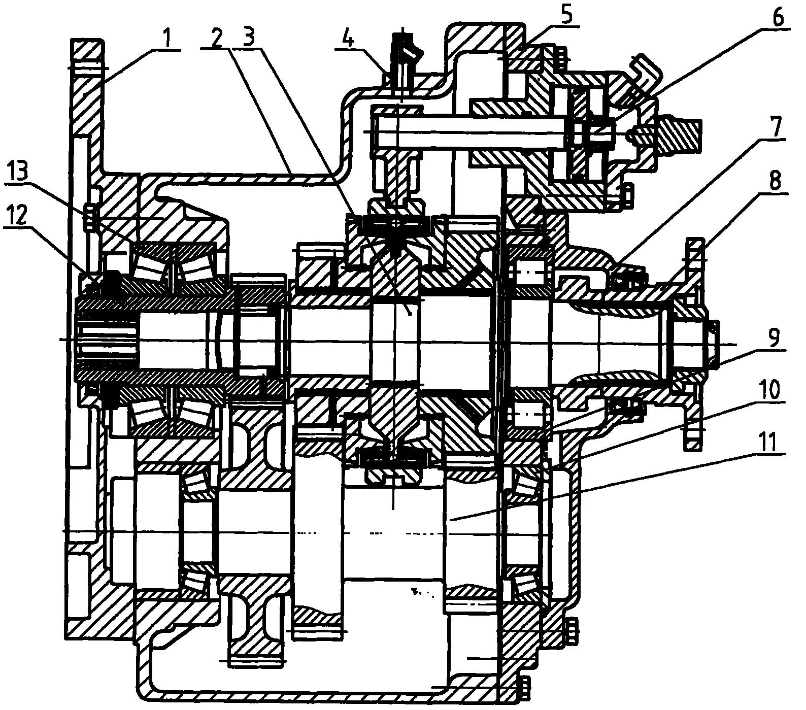 二轴式变速器结构简图图片