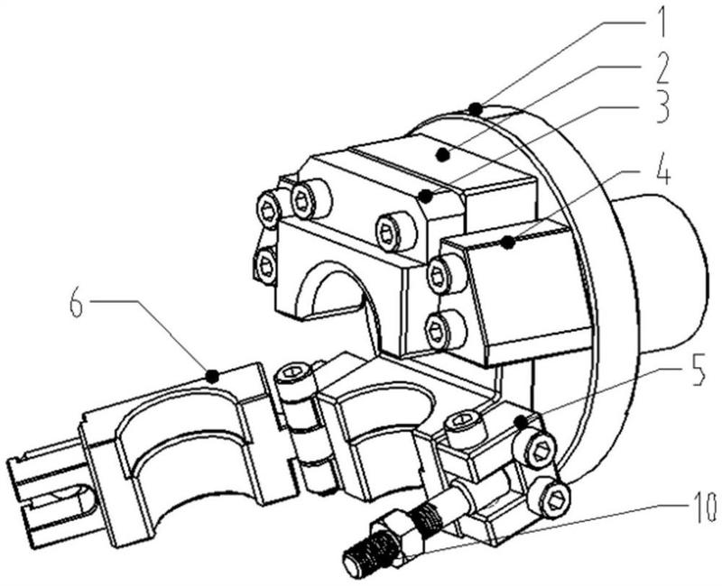一种异形转换接头夹具-爱企查