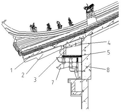 仿古建築簷口結構-愛企查