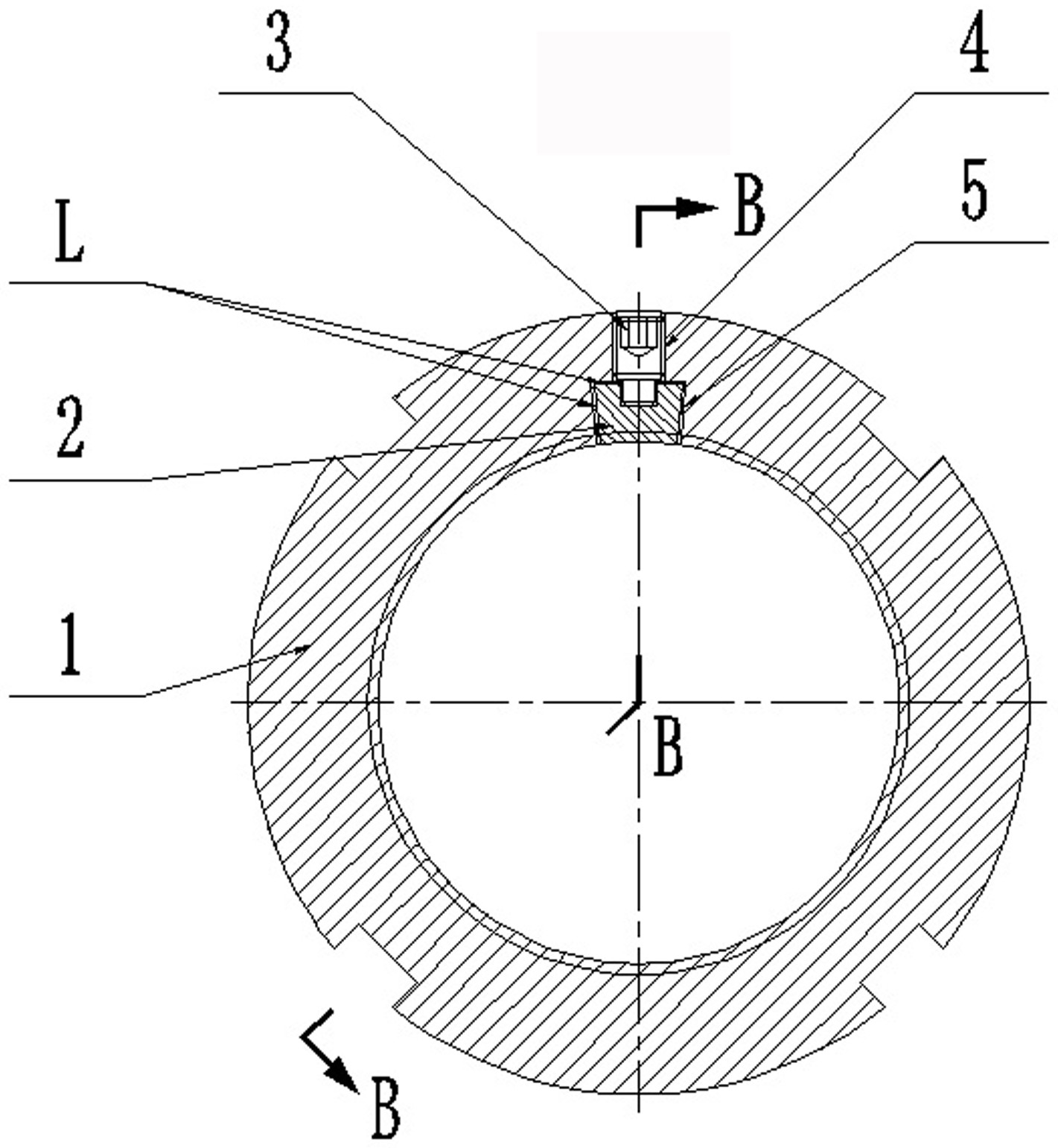 x一种主轴锁紧螺母