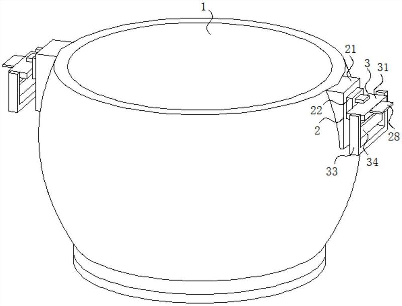 摘要附图摘要本实用新型公开了一种方便抓握的陶瓷碗