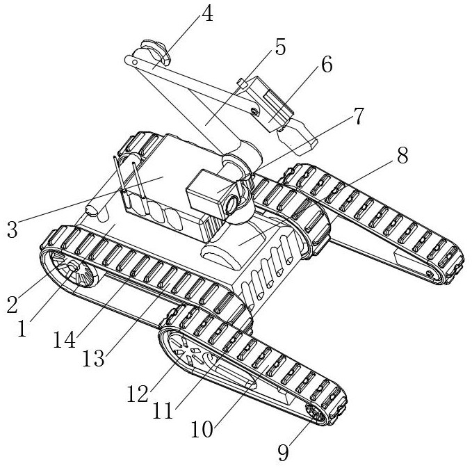 一种高通过性可移动的机械脚-爱企查