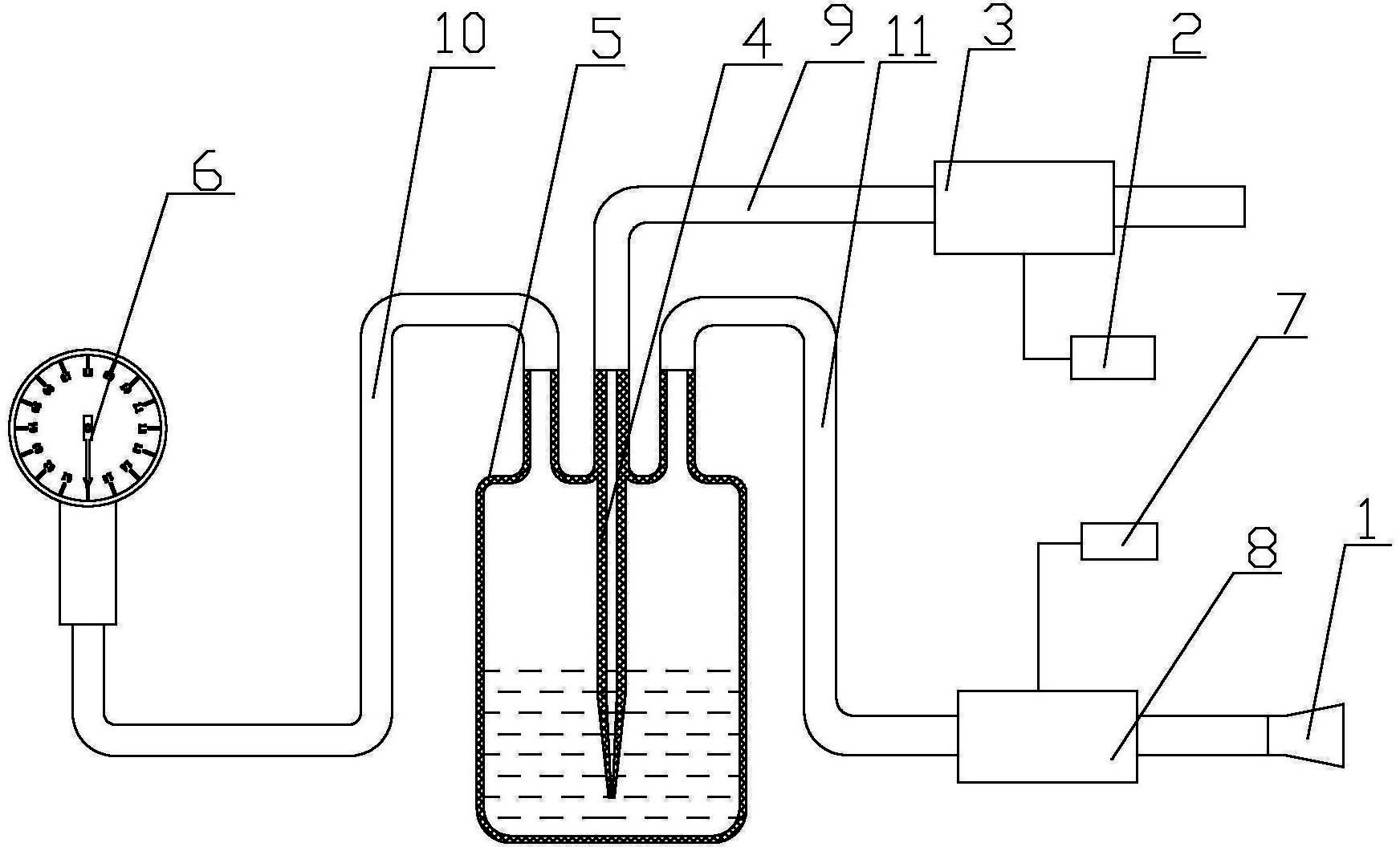一种输液管检漏测堵装置-爱企查