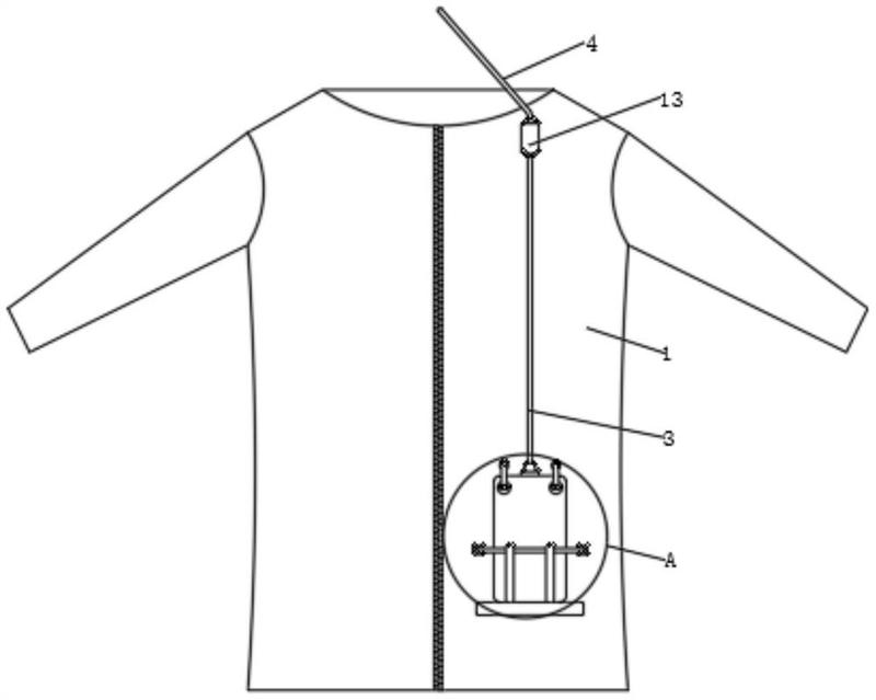 一种方便饮水的蕾丝与呢绒复合面料服装-爱企查