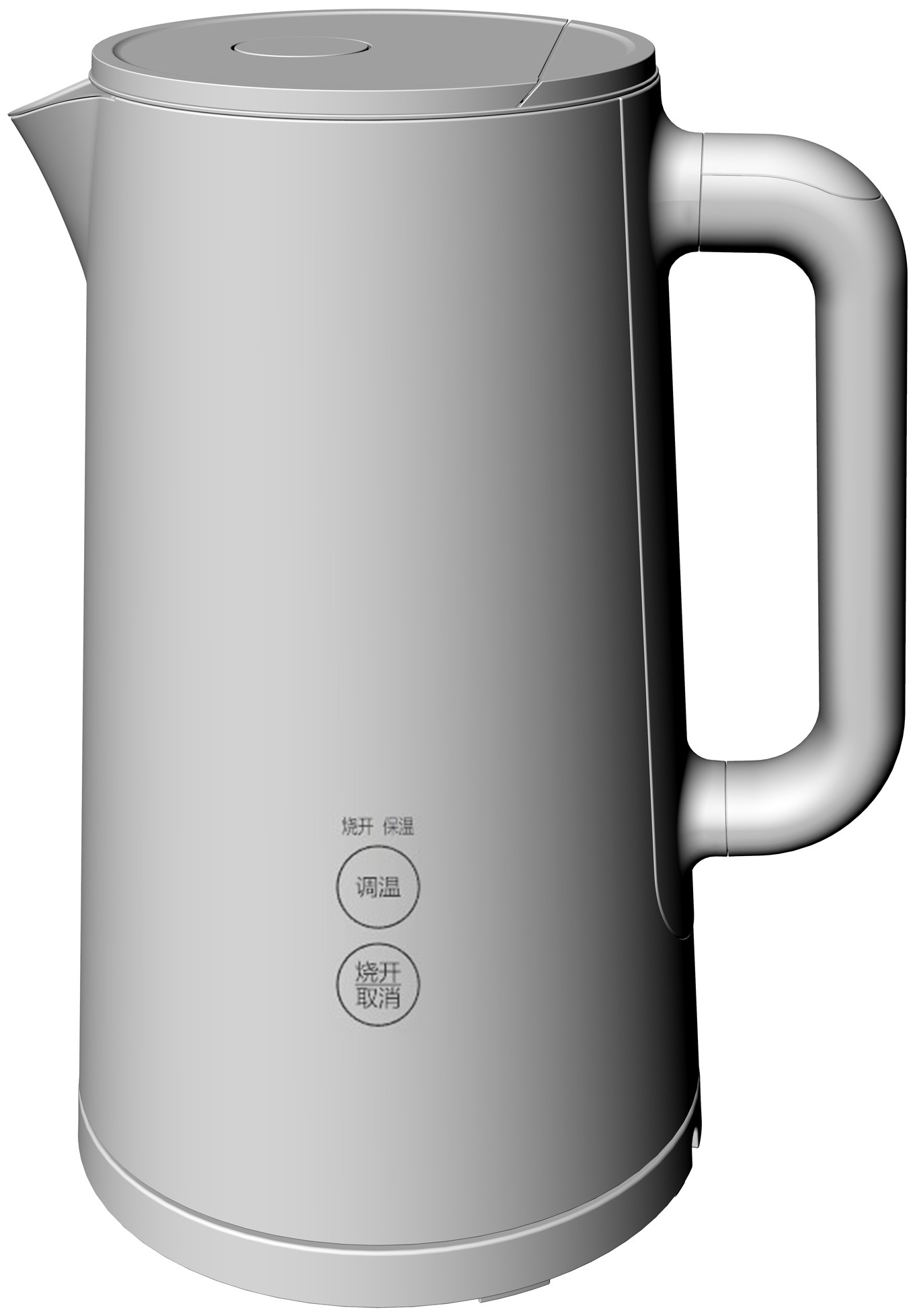 摘要附图摘要1.本外观设计产品的名称:电水壶.2.