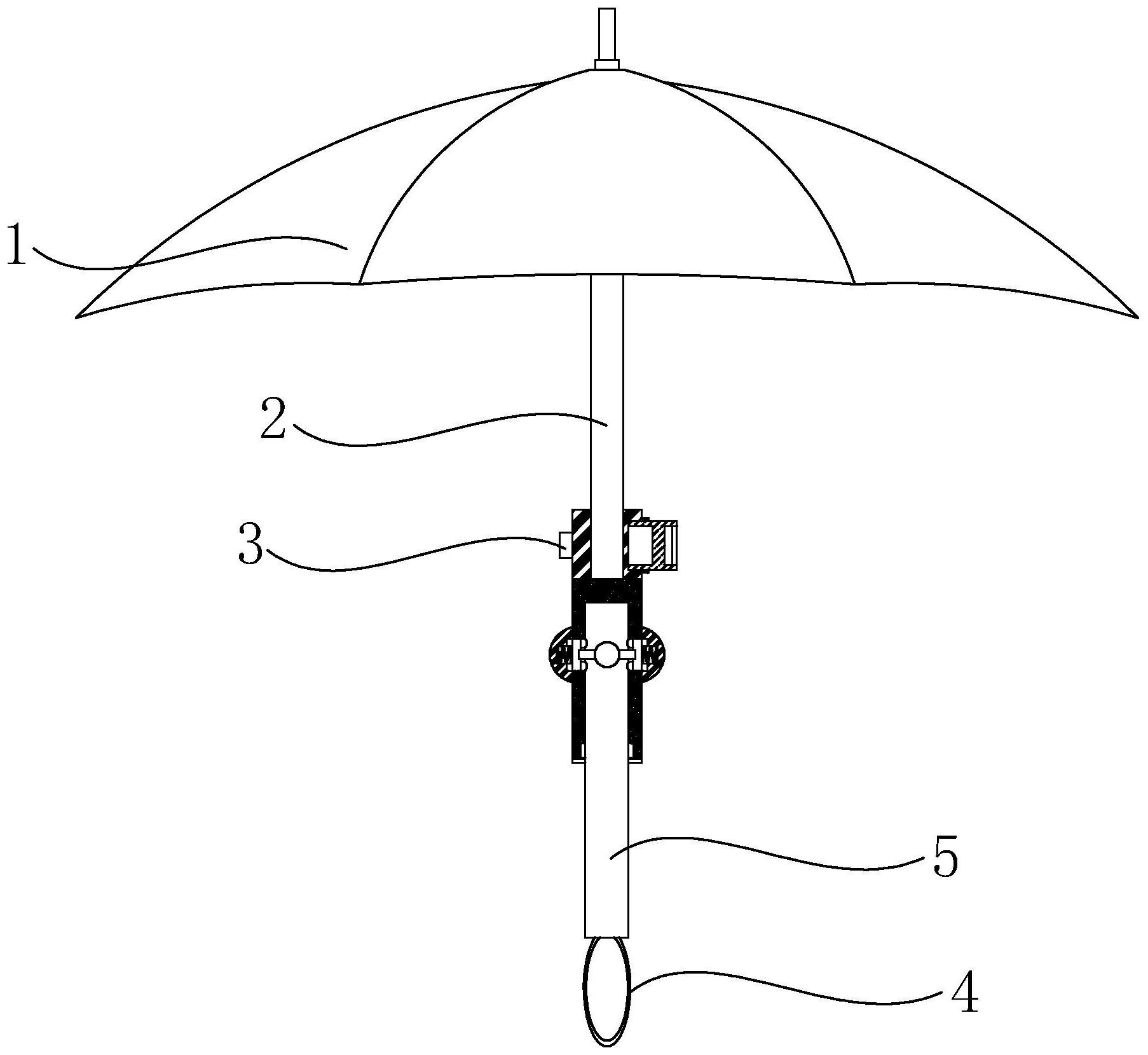 雨伞伸缩结构原理图图片