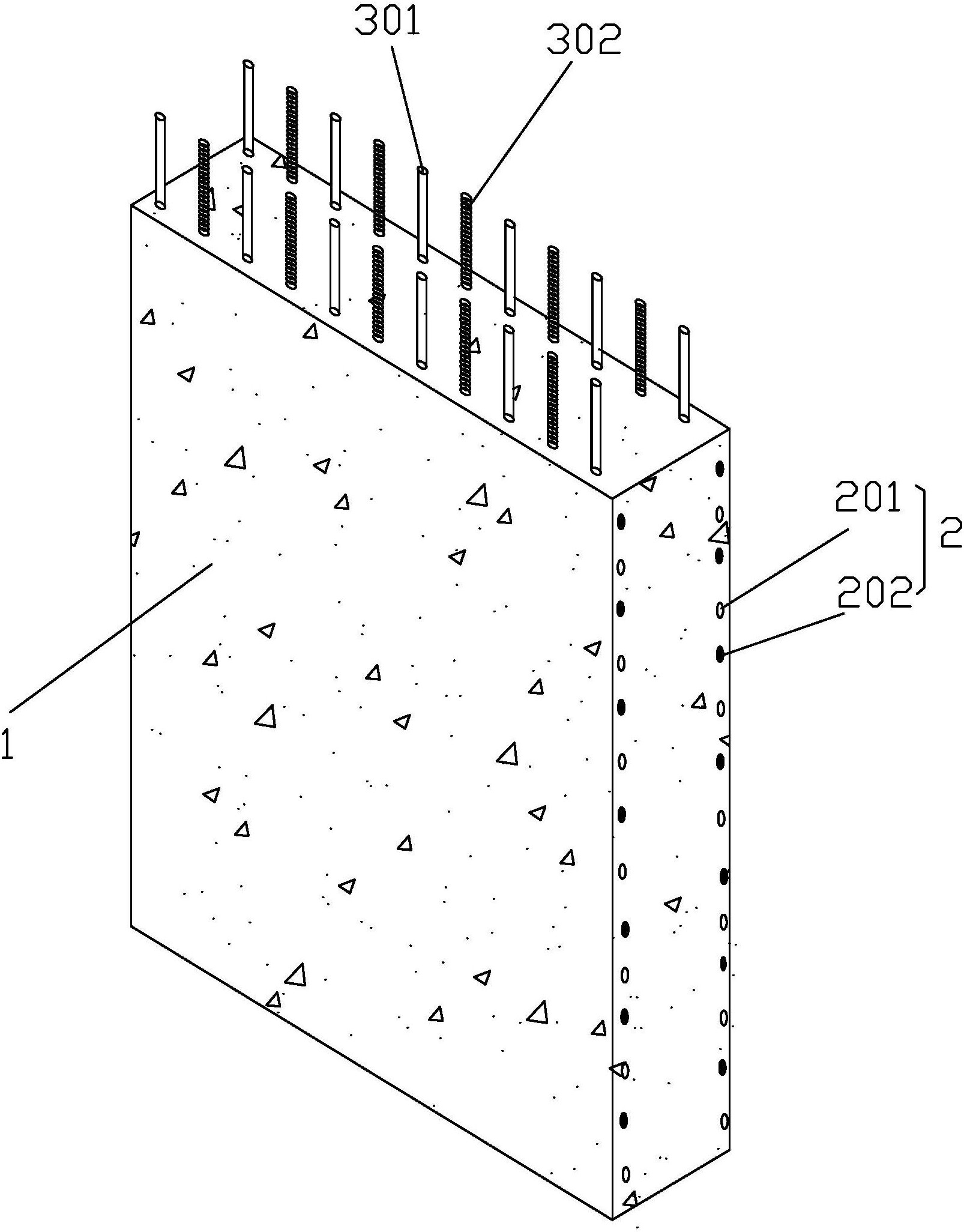 混合配筋地下连续墙