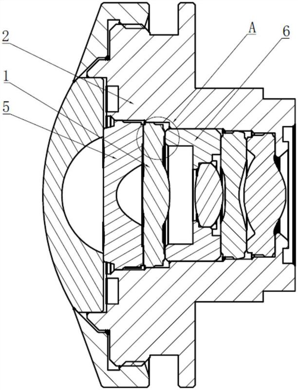 一种透镜承靠结构和镜头-爱企查