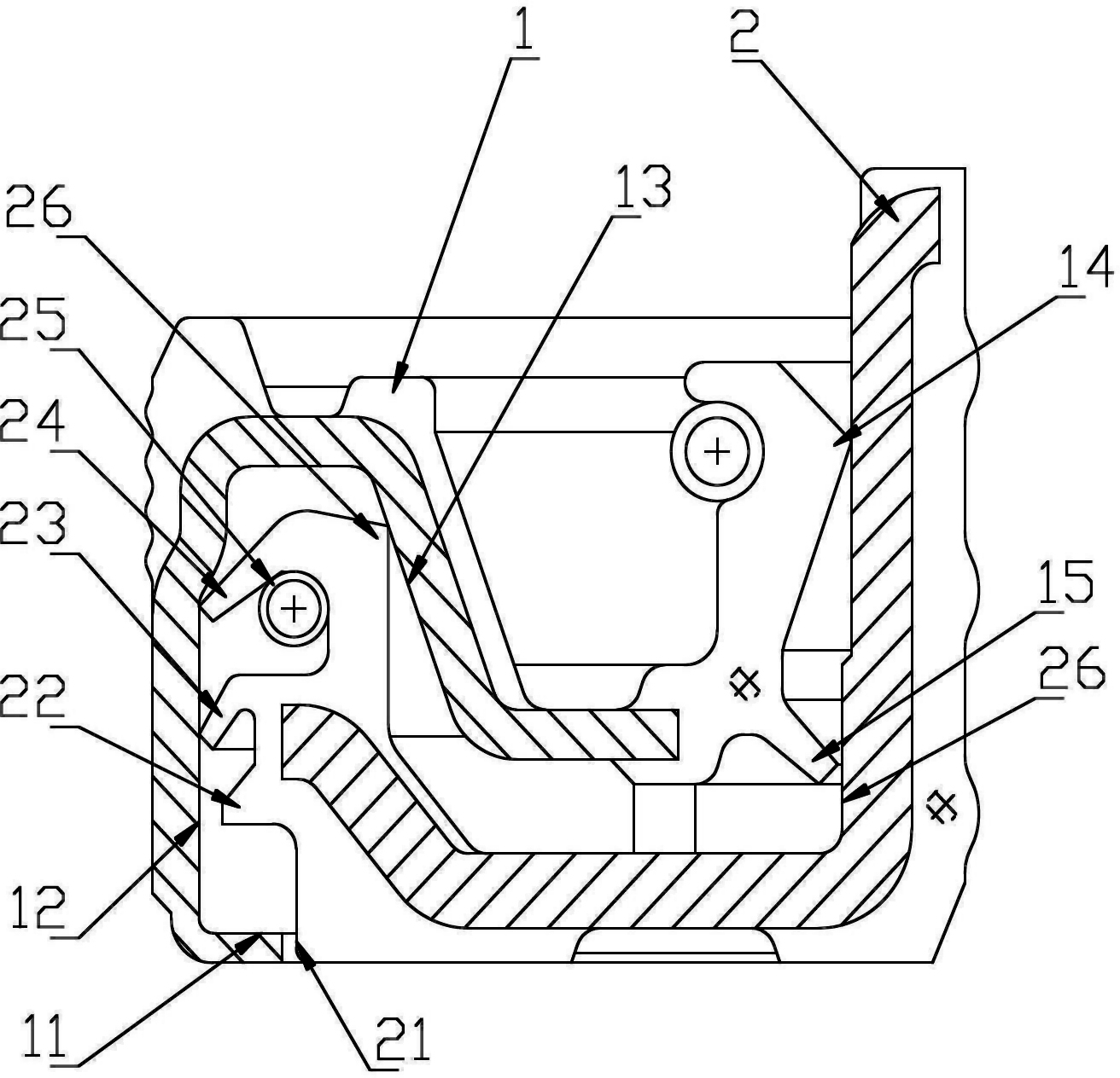 具有长效防尘效果的盒式油封