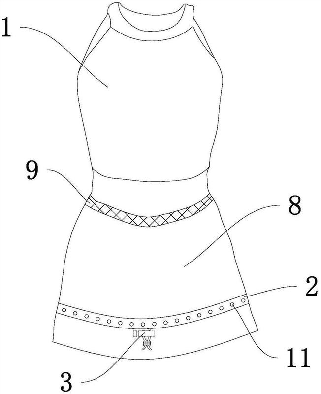 一种防裙摆漂浮泳衣-爱企查