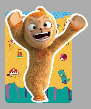 明信片(顽皮猴)-爱企查