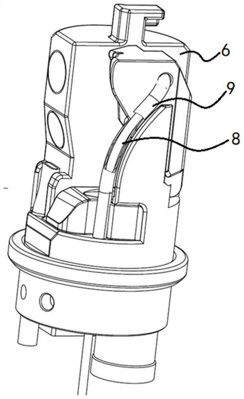 摘要附图摘要本发明公开了一种内窥镜抬钳器结构,驱